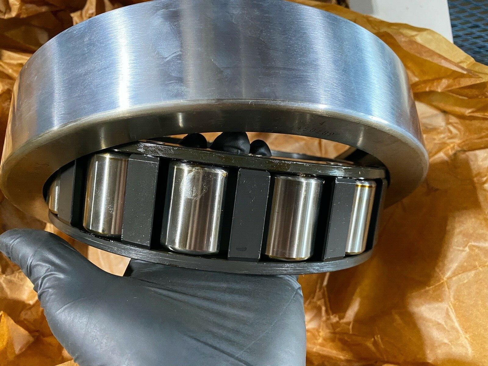 One (1) Hyatt Delco Cylindrical Roller Ball Bearing 0326-WA, 7450289 11″OD, NOS