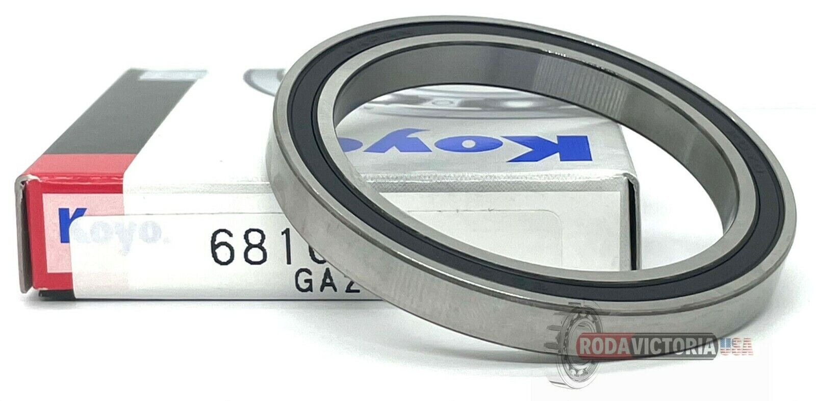 KOYO 6810 RS Deep Groove Ball Bearings 50x65x7mm. 61810 2rs MADE IN JAPAN