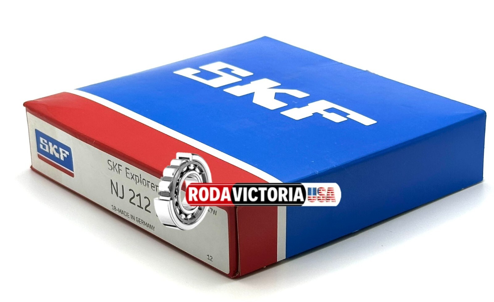 SKF GERMANY NJ212 ECP C3 CYLINDRICAL ROLLER BEARING 60x110x22mm