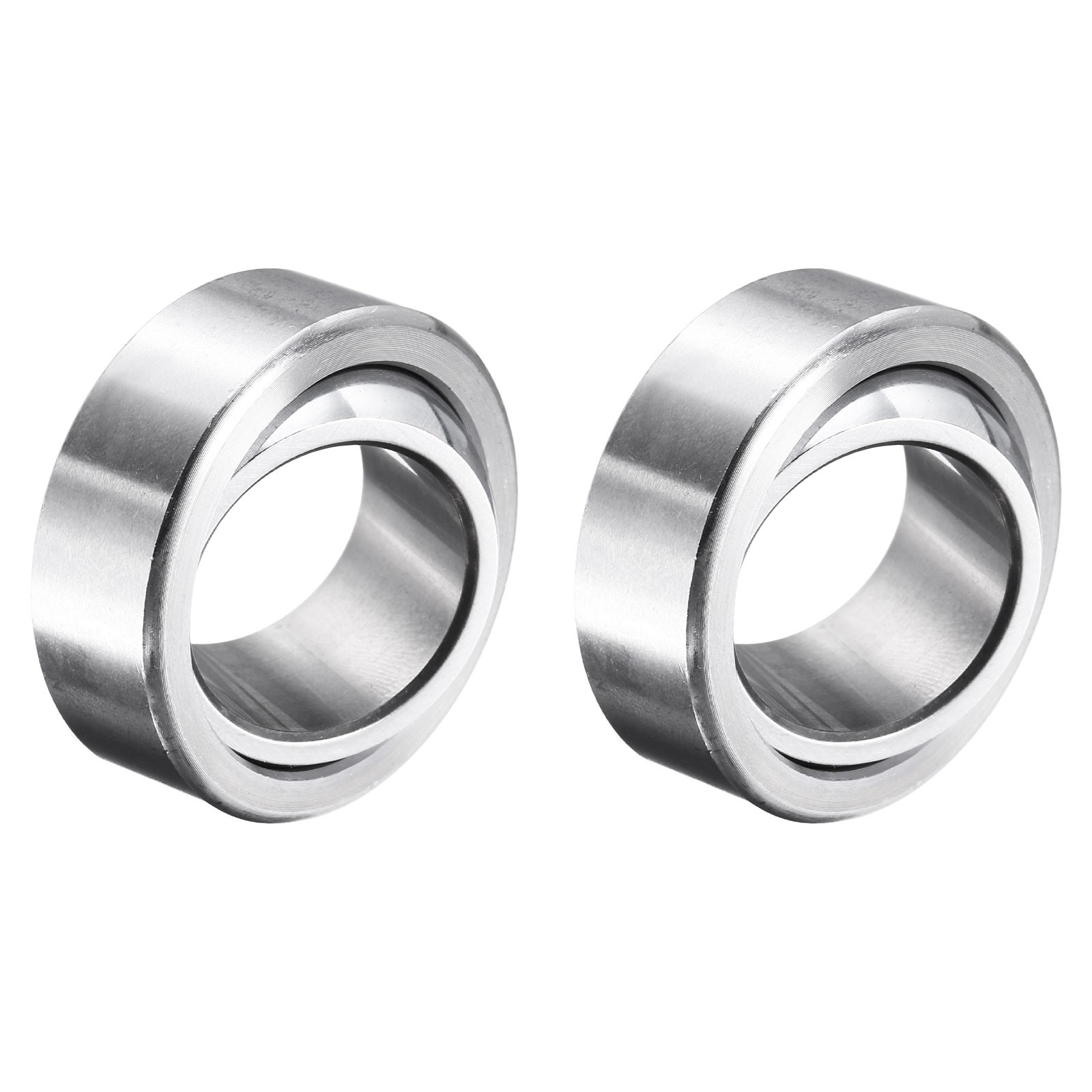 2Pcs GE20C Spherical Plain Bearing 20x35x12mm Bearing Steel Bearing ABEC-3