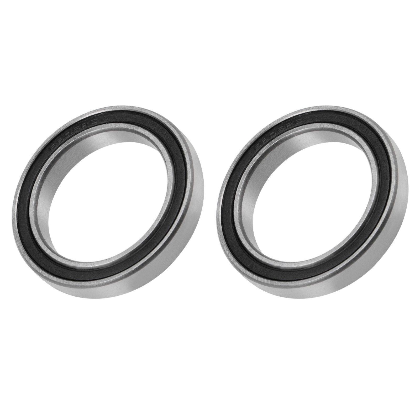 Deep Groove Ball Bearings (6806-2RS, 30mmx42mmx7mm) 2Pcs, Chromium Steel