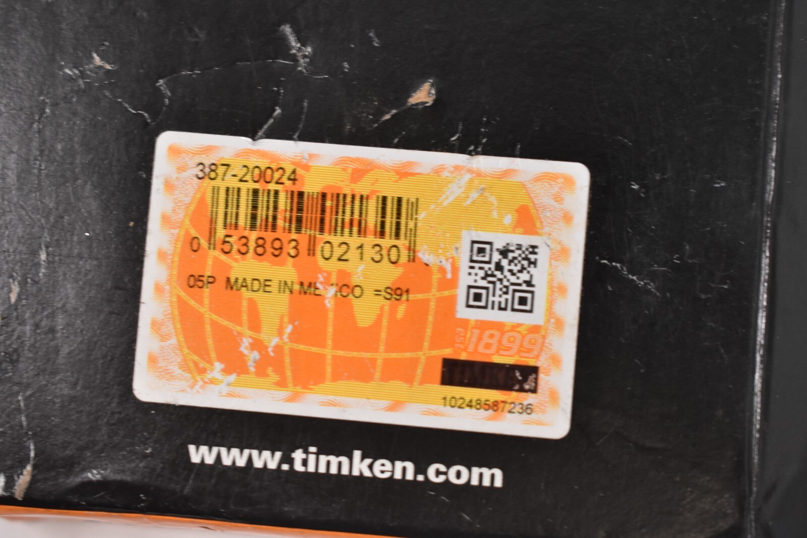 Timken Tapered Roller Wheel Bearing Cone 387 387-20024 Genuine For Automotive