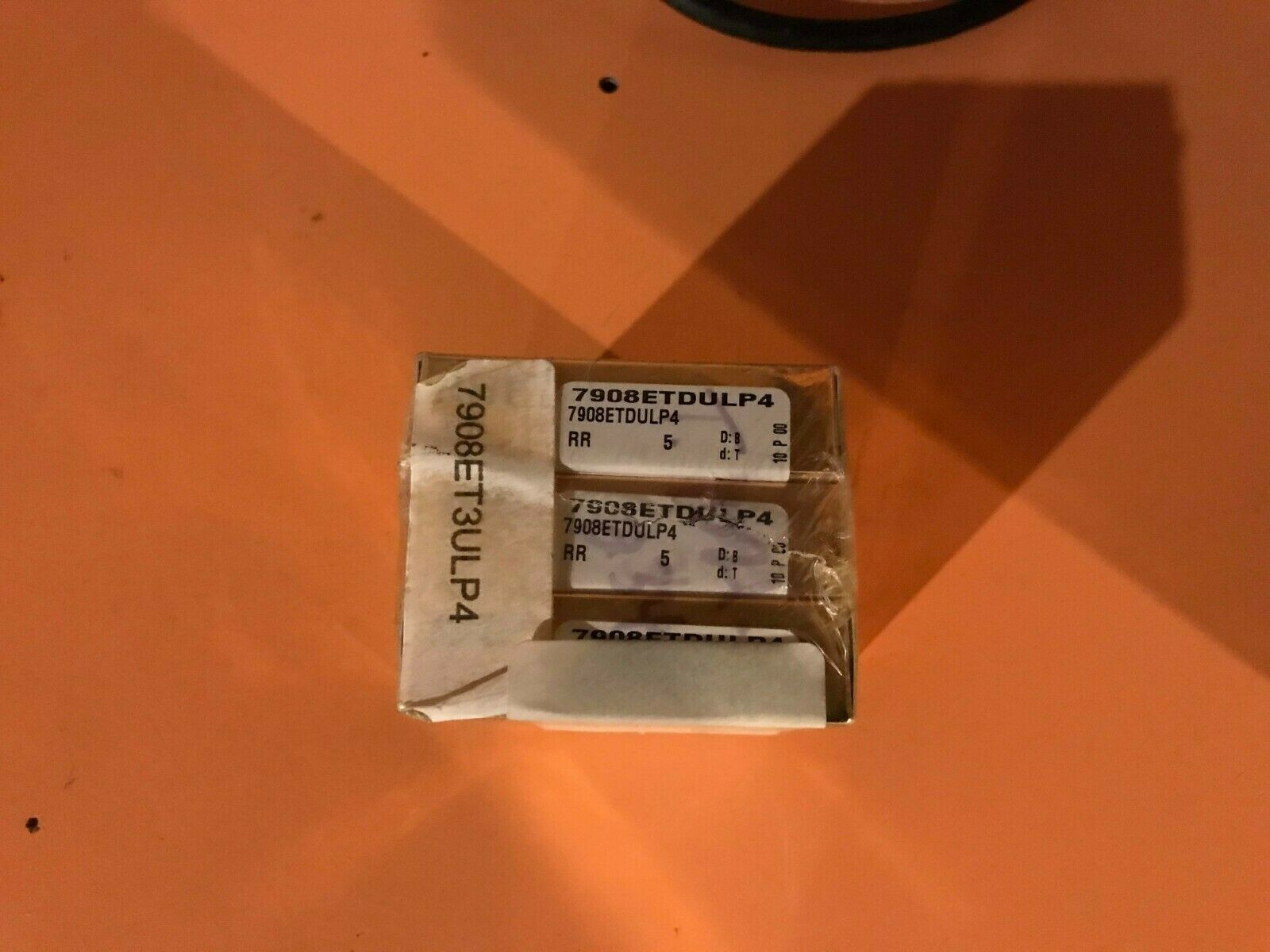 NEW SEALED MATCHED SET OF 3 RHP BEARINGS 7908ETDULP4