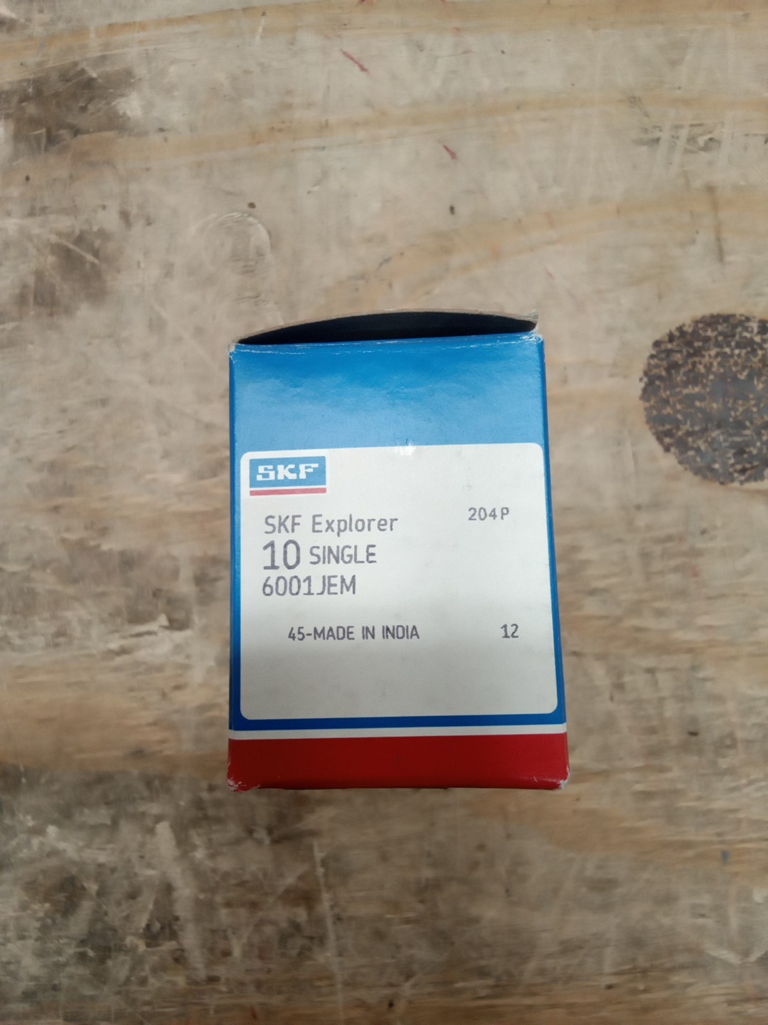 6001JEM SKF nos Single Row Ball Bearing Lot Of 10