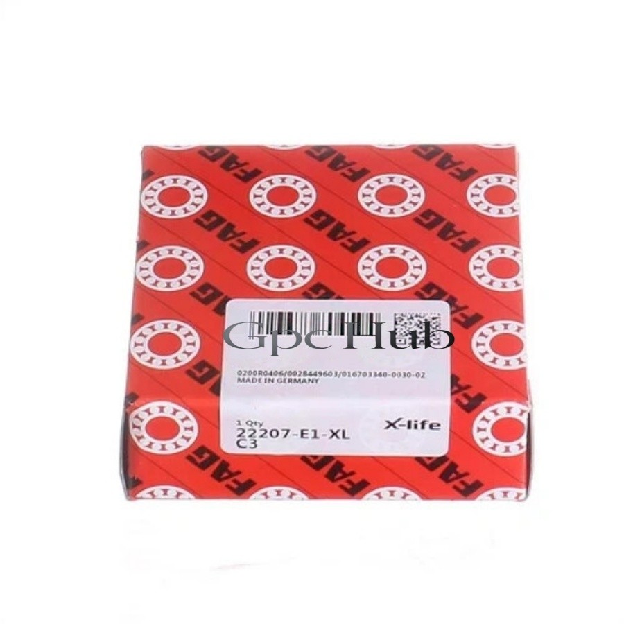 1PC New FAG 22207-E1-XL-C3 Self-aligning Roller Bearing 35x72x23mm Fast shipment