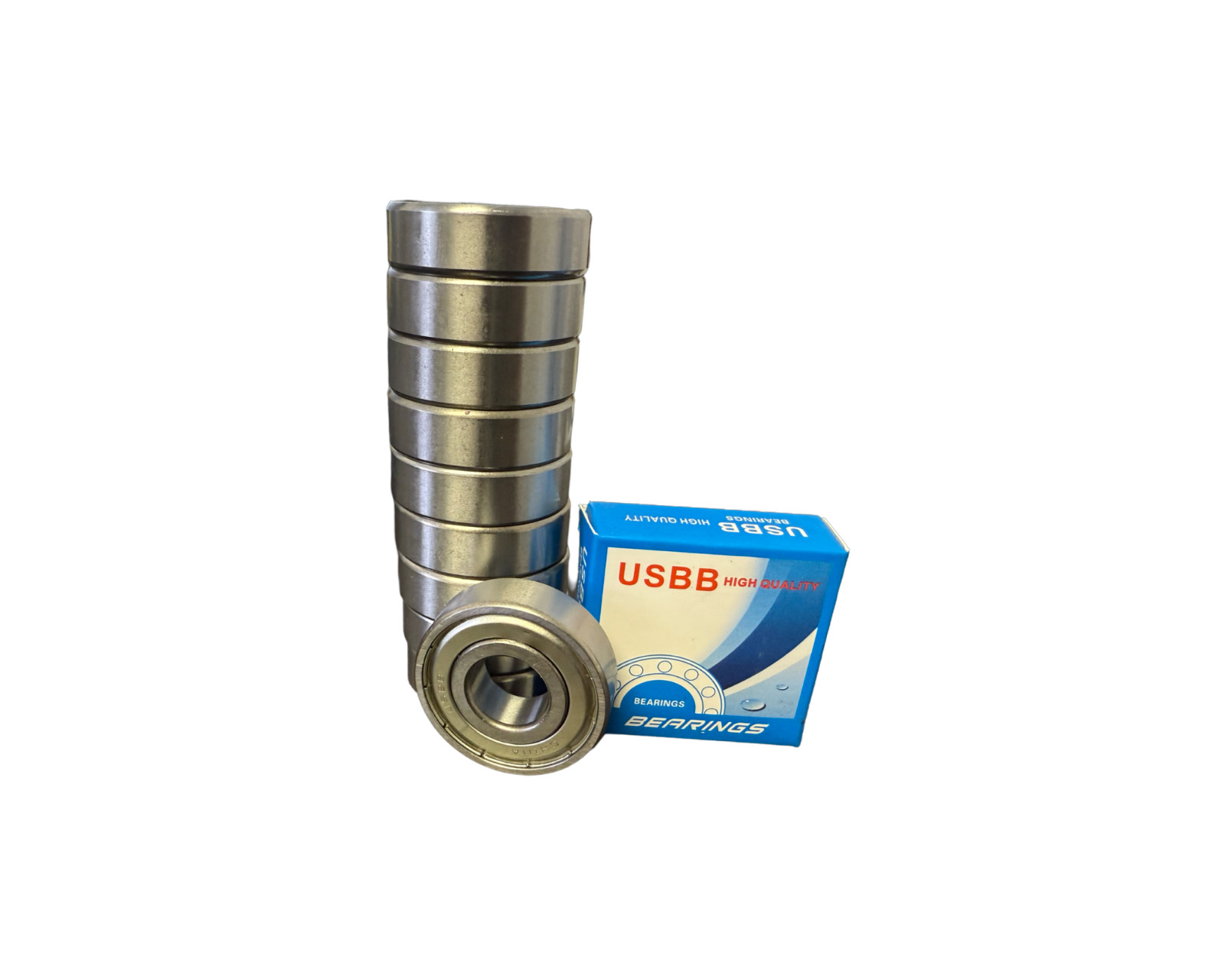(10) 6204-ZZ Premium Ball Bearings C3 EMQ 20x47x14mm 6204ZZ