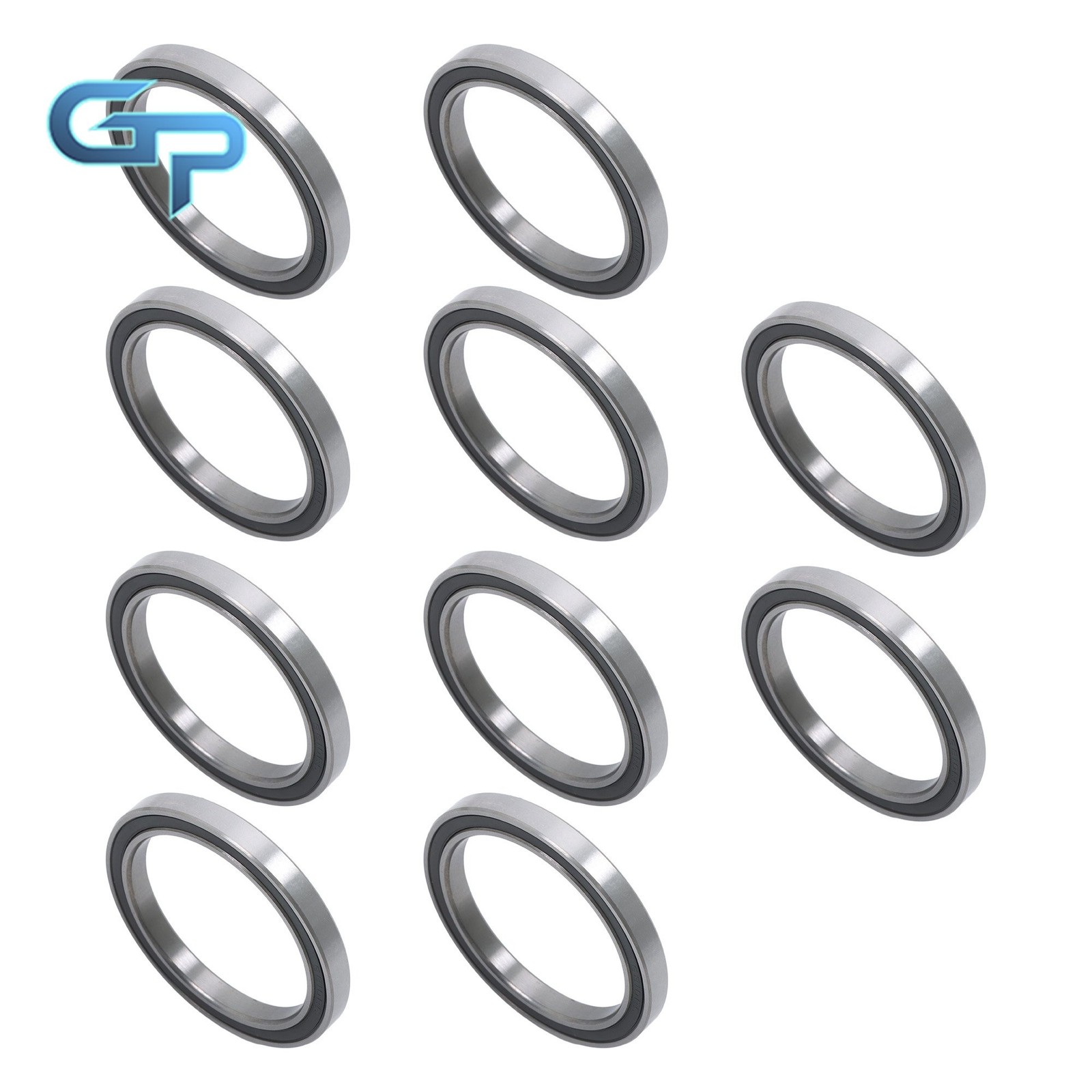 6810-2RS Deep Groove Ball Bearings 10pcs 50x65x7mm Sealed Pre-Lubricated