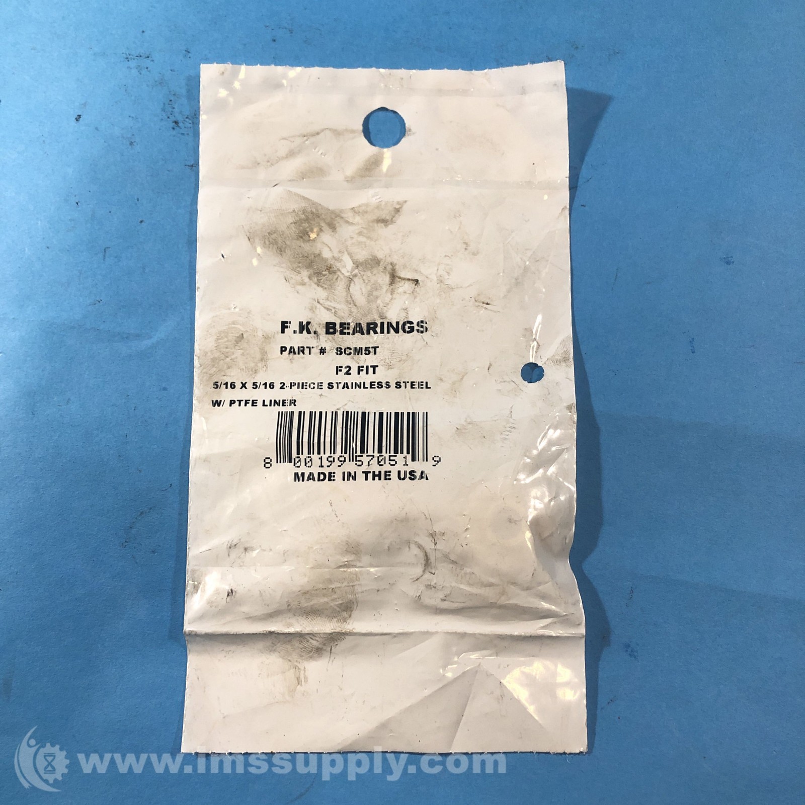 F.K. Bearings SCM5T Stainless Steel Rod End FNFP