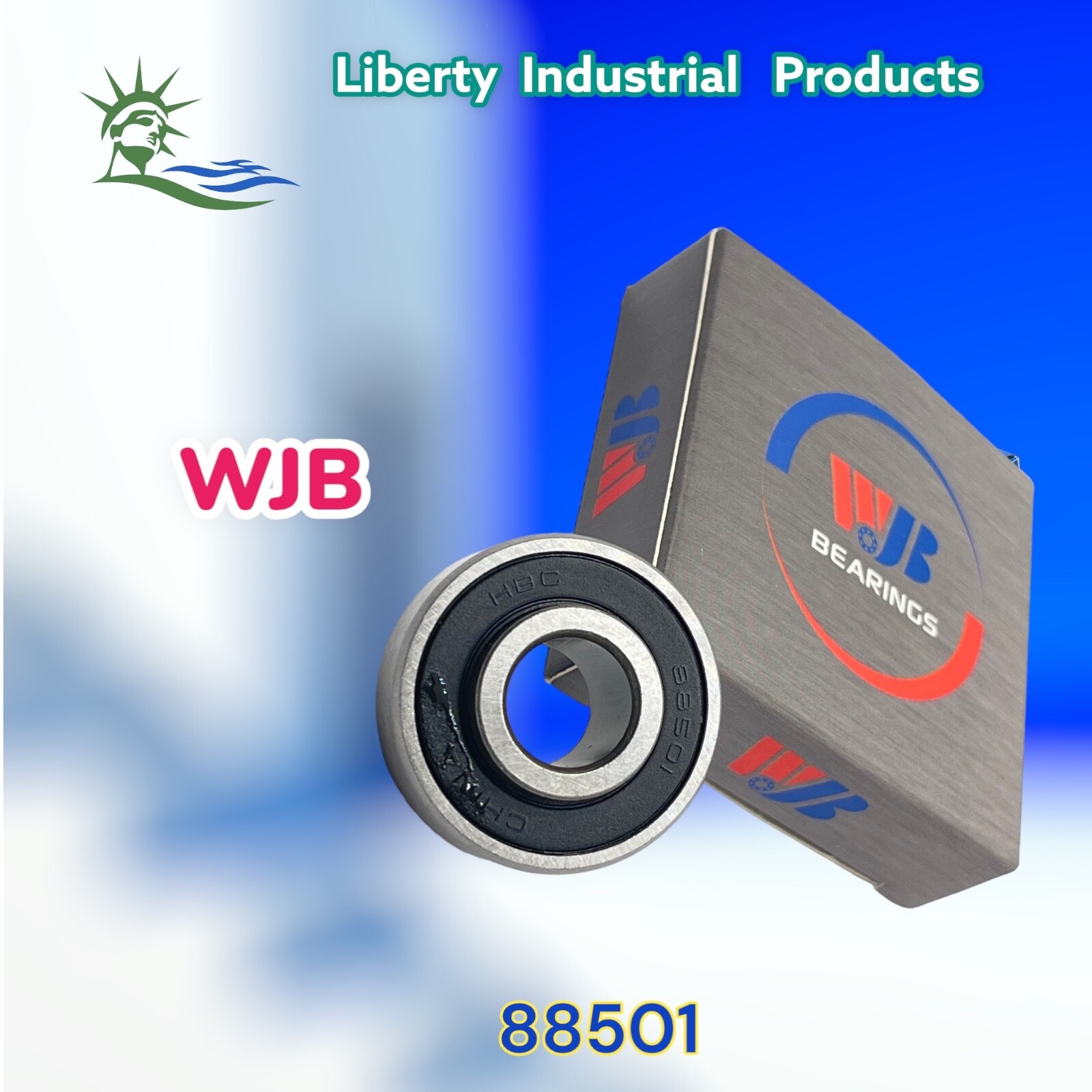 88501 WJB Radial Ball Bearing W2 Felt Seals By Premium Bearing Source