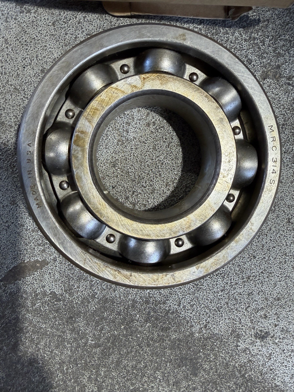RIV Ball Bearing MRC 314S NEW Open Steel Cage 6314 314-S 70 x 150 x 35