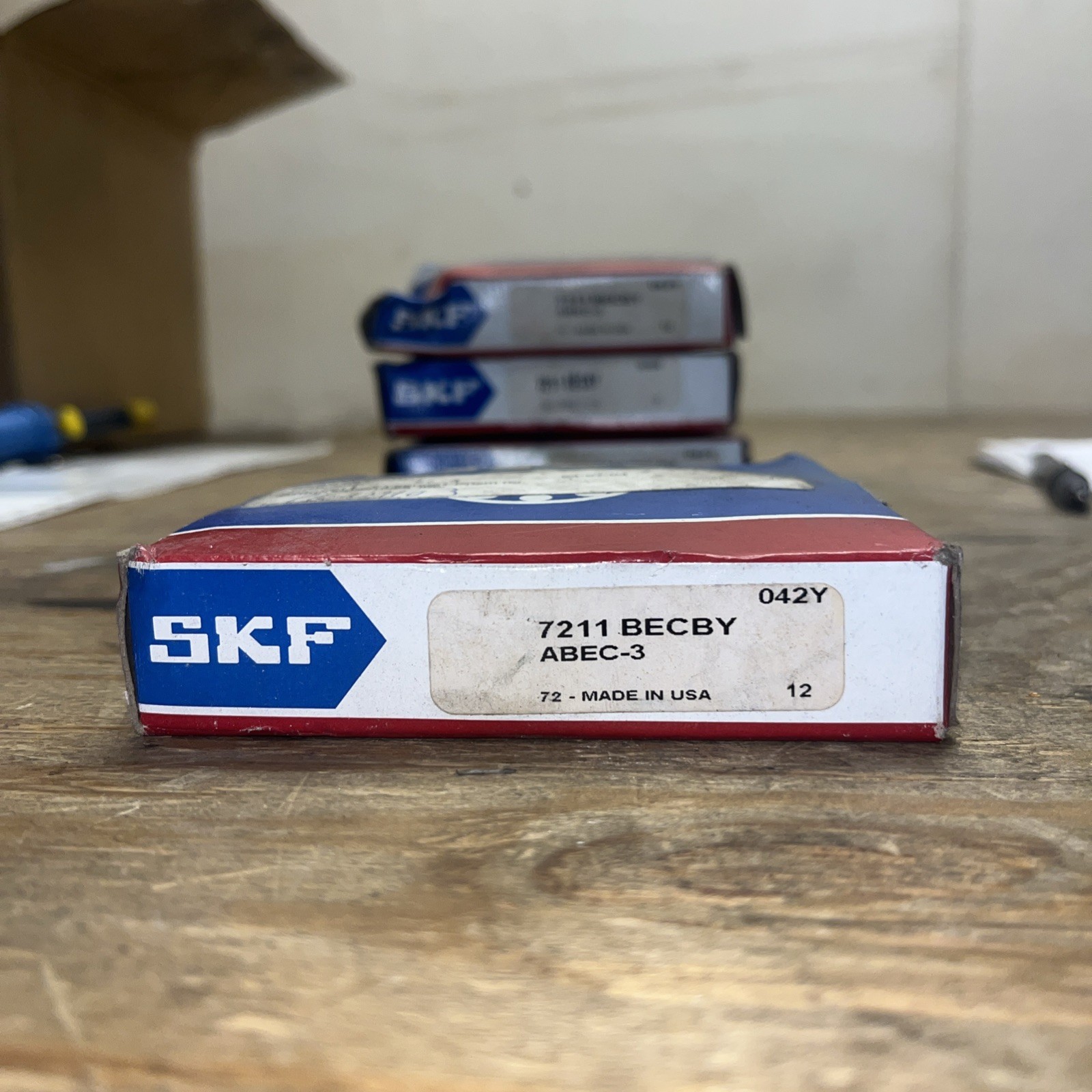 SKF Bearing #7211 BECBY, NOS, JFK-1477