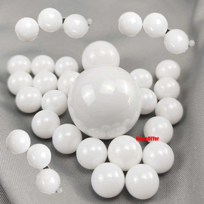 Ceramic Bearing Balls ZRO2 Zirconium Oxide Ball Precision Diameter 1/1.5mm-30mm