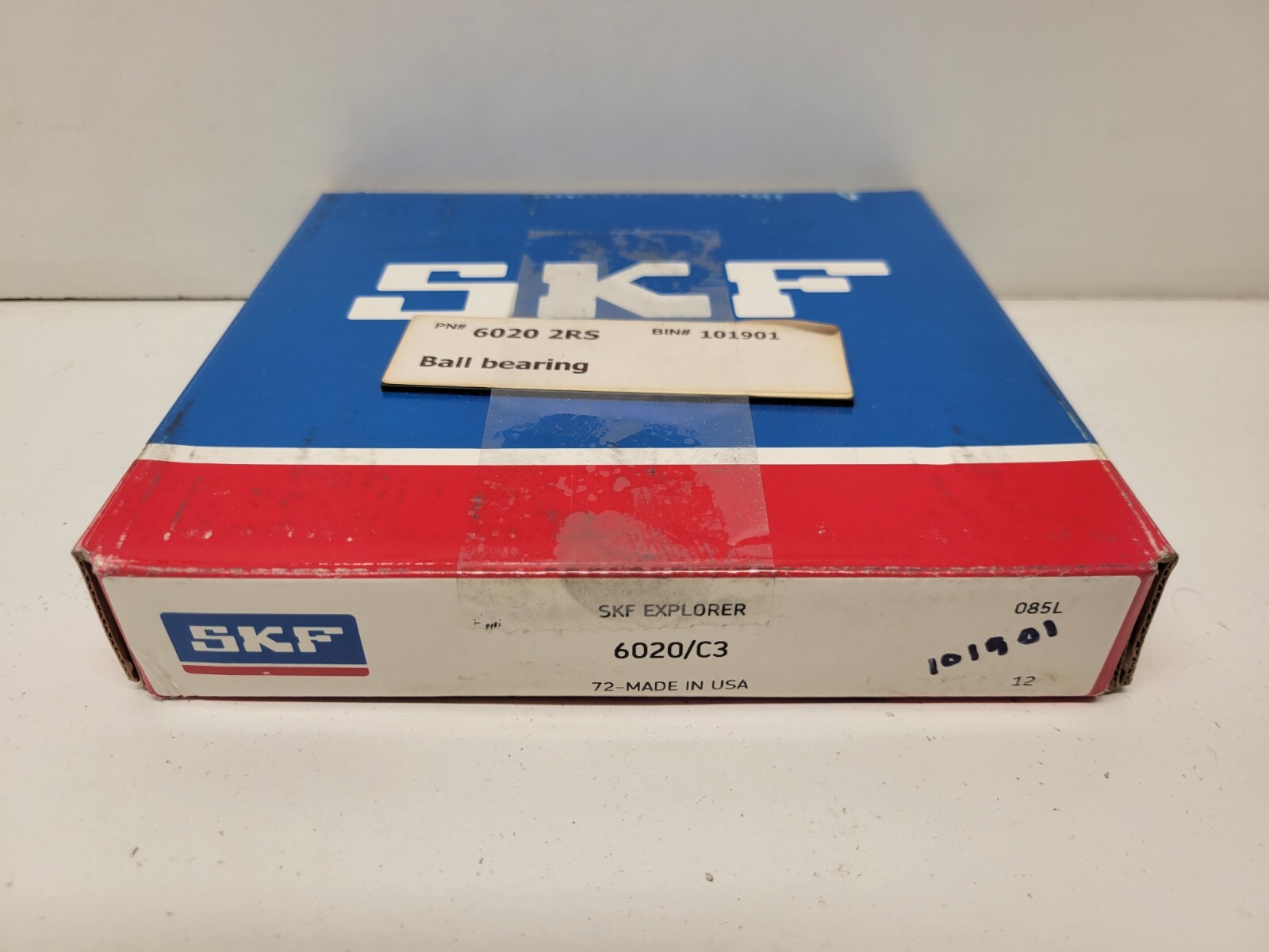 NEW OLD STOCK! GENUINE SKF DEEP GROOVE BALL BEARING 6020/C3