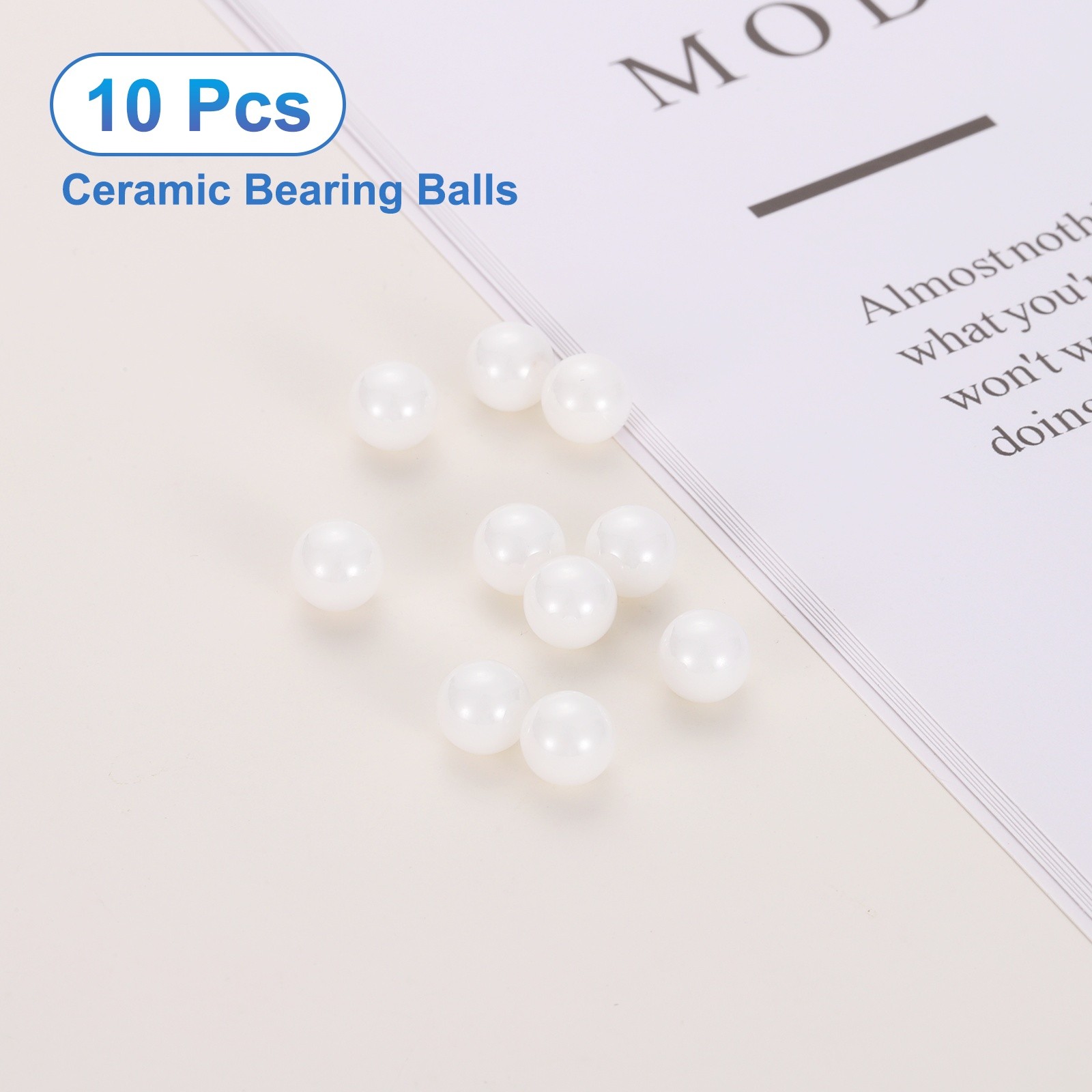 10pcs Ceramic Bearing Balls 7.144mm 9/32″ for G10 Precision Balls