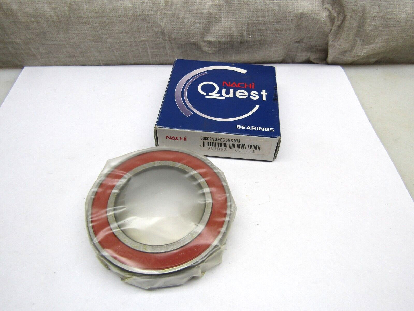 Nachi 6009-2NES 45mm X 75mm X 16mm Sealed Bearing