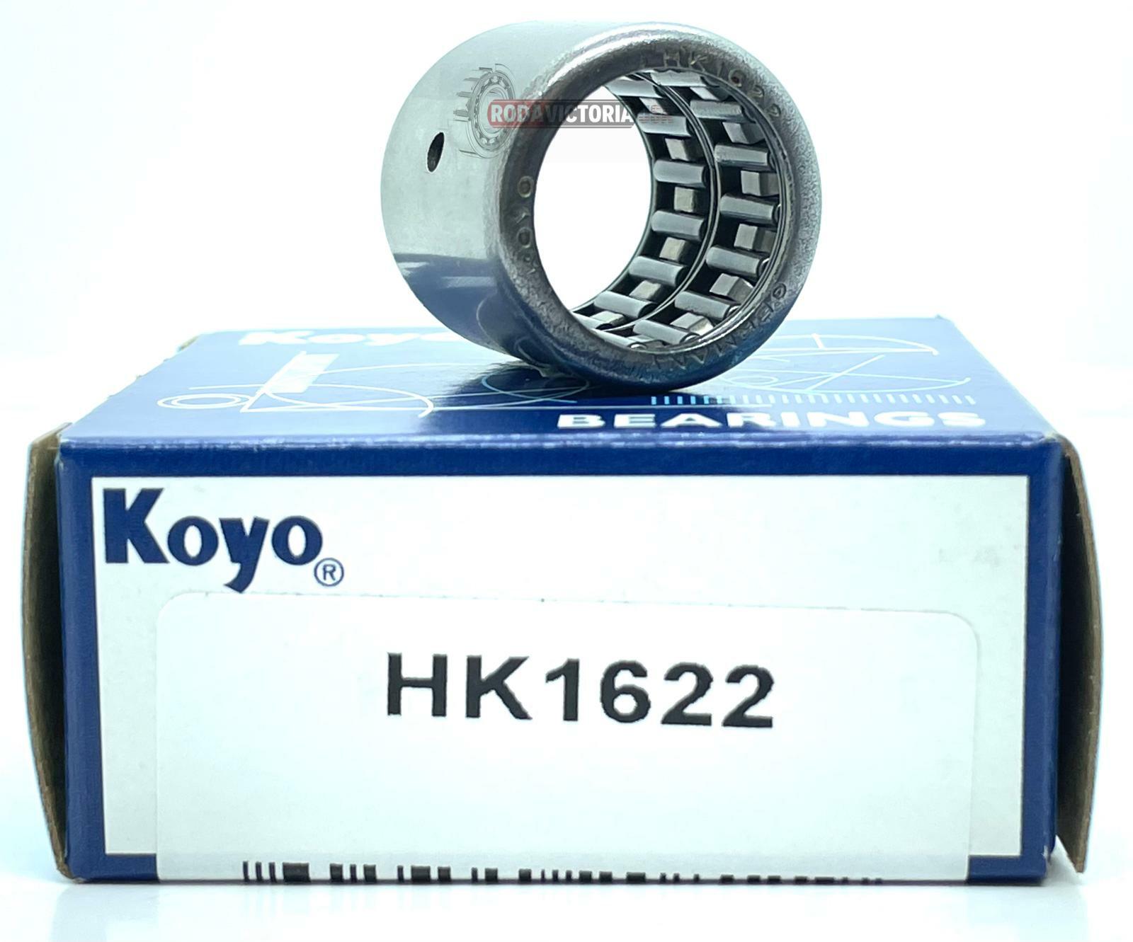 HK1622 OH KOYO MADE IN GERMANY Needle Bearing – Drawn Cup – Caged – Metric