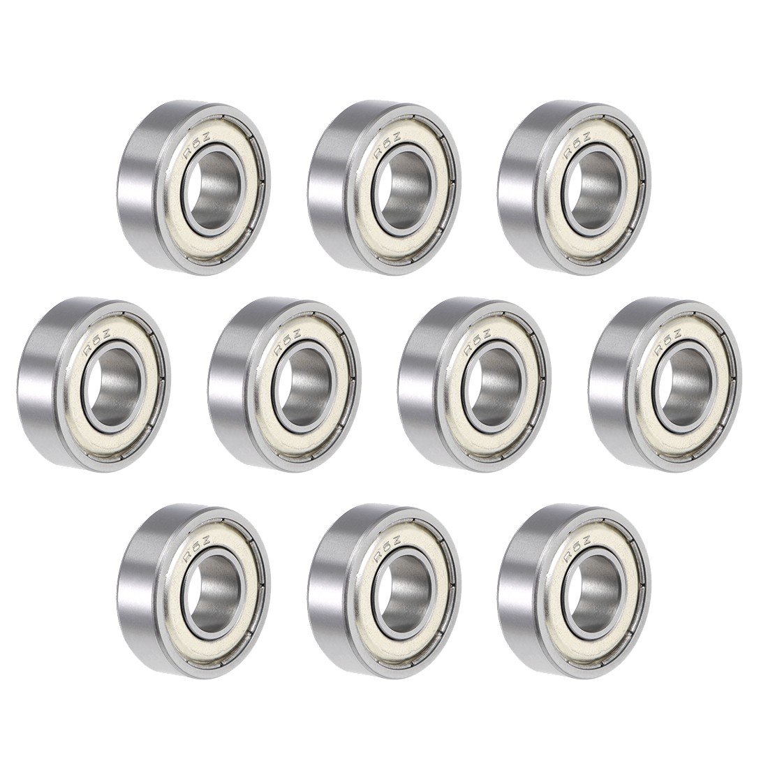 10pcs R6ZZ Deep Groove Ball Bearing Double Shielded ABEC-5 Bearings