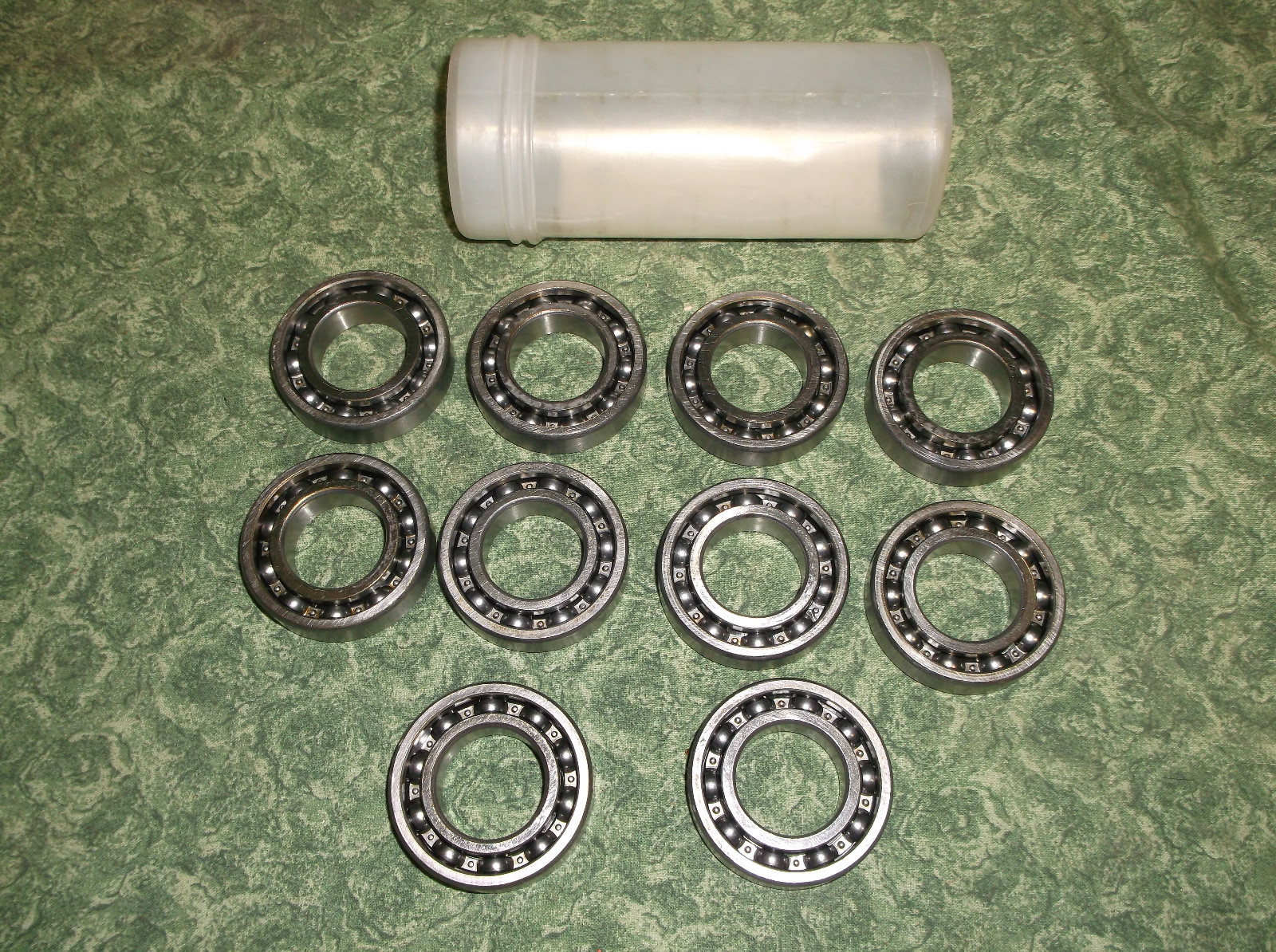 (10) NEW SBC Ball Bearing 6005ZZ Same Dimensions as a Common 205 (18631-I2)