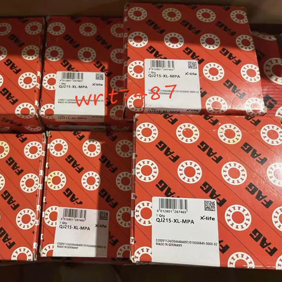 1X FAG QJ215-XL-MPA contact ball bearing