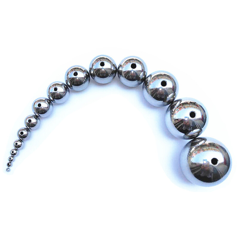 DIAMETER 3-60mm BALL WITH THROUGH HOLE STAINLESS STEEL / THROUGH HOLE STEEL BALL