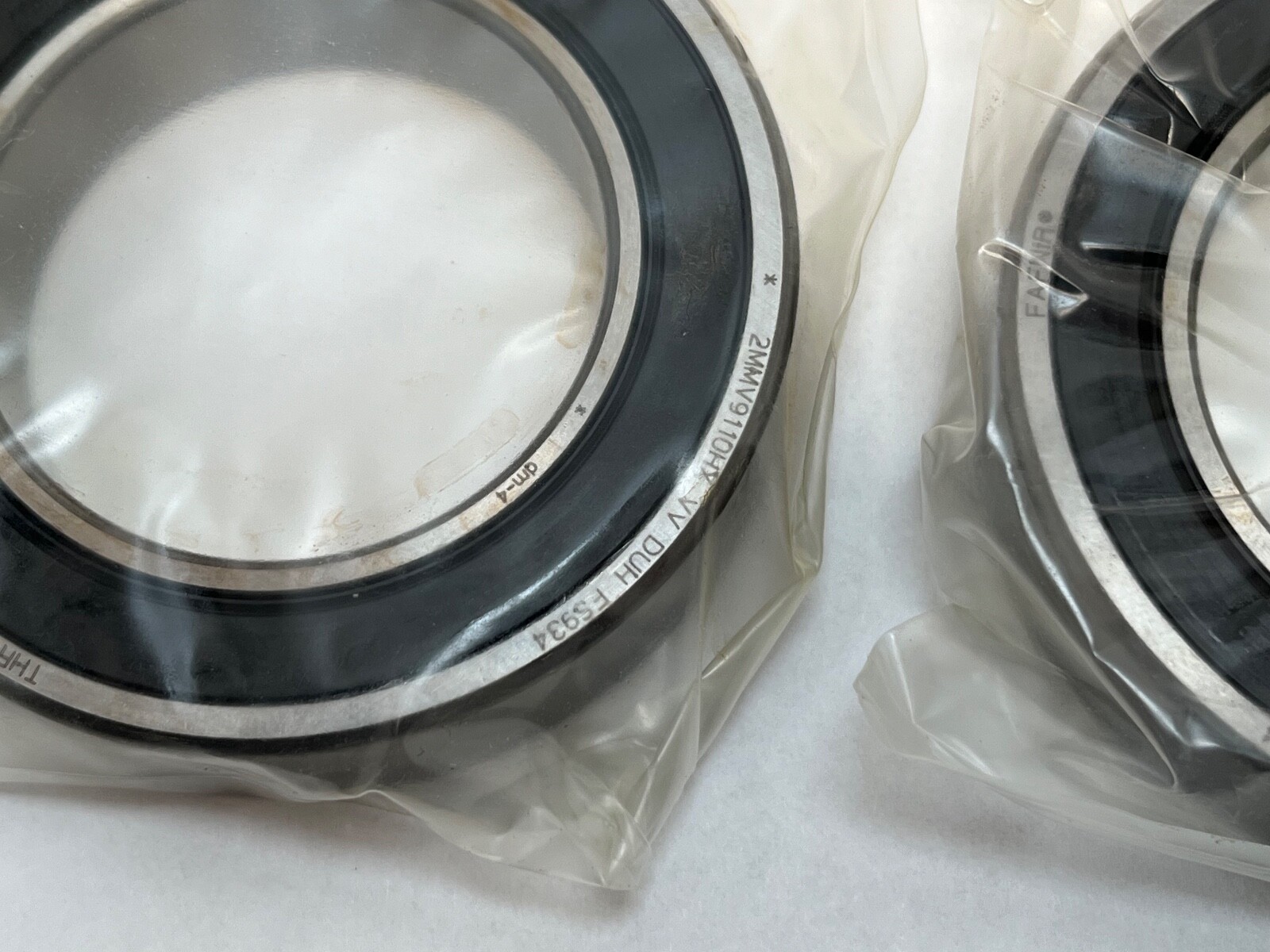 Fafnir 2MMV9110HX-VV-DUH Bearing 50x80x16 mm 7010-C 2MM-9110-WO-CR-DUL USA 2 Pcs