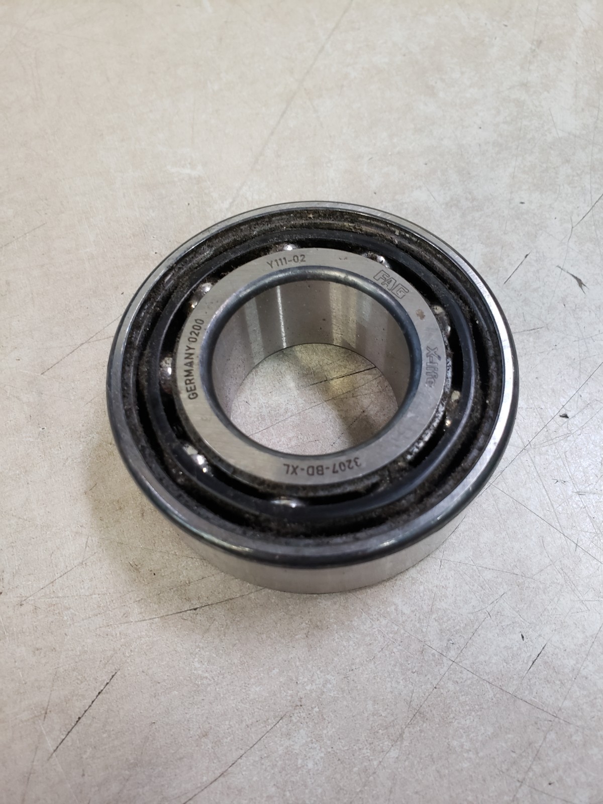 FAG (Schaeffler) 3207-BD-XL Double Row Angular Contact Bearing USED