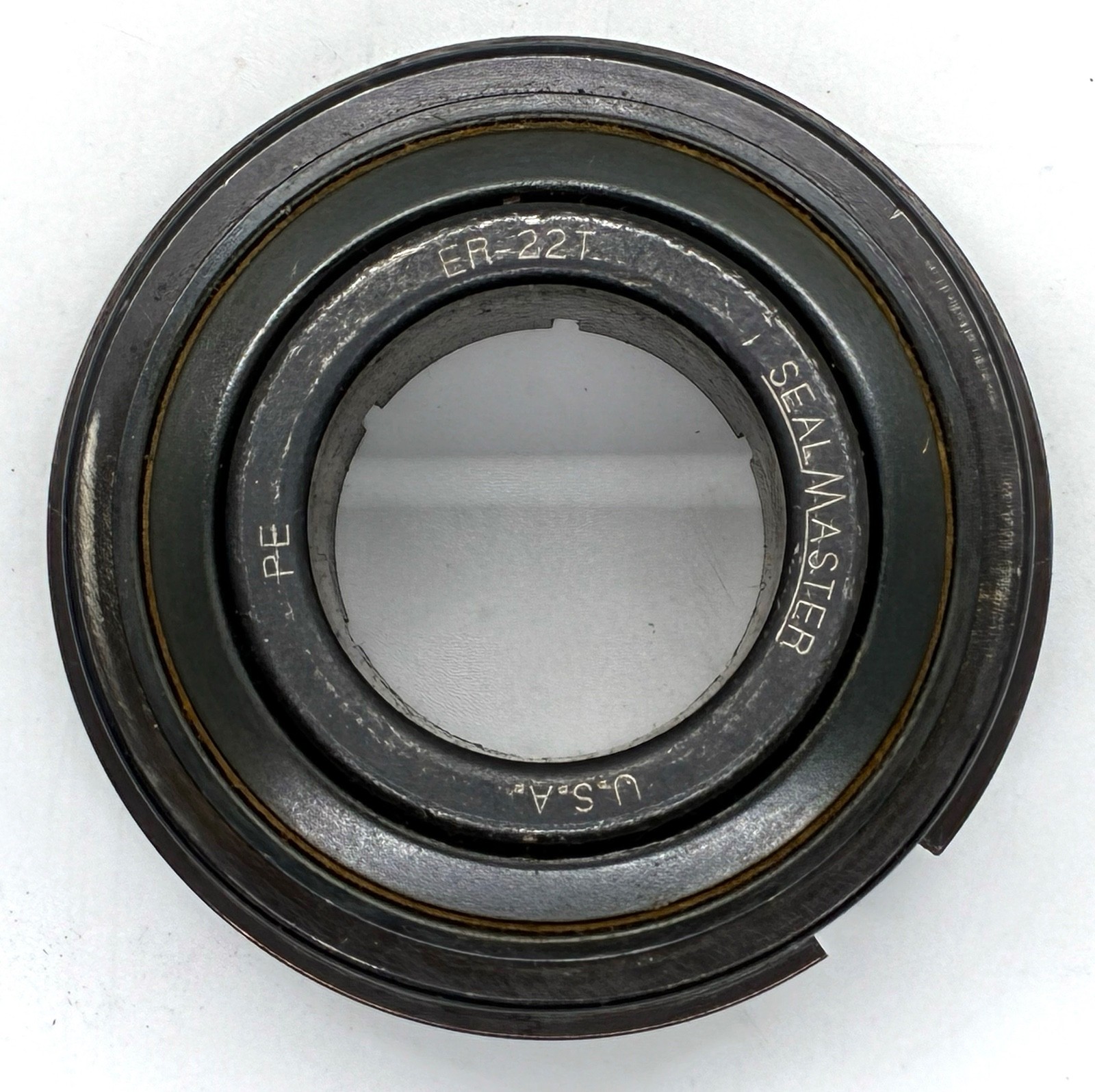 SealMaster ER-22T Ball Bearing with Snap Ring 1-3/8” Bore USA NOS NEW IN BOX