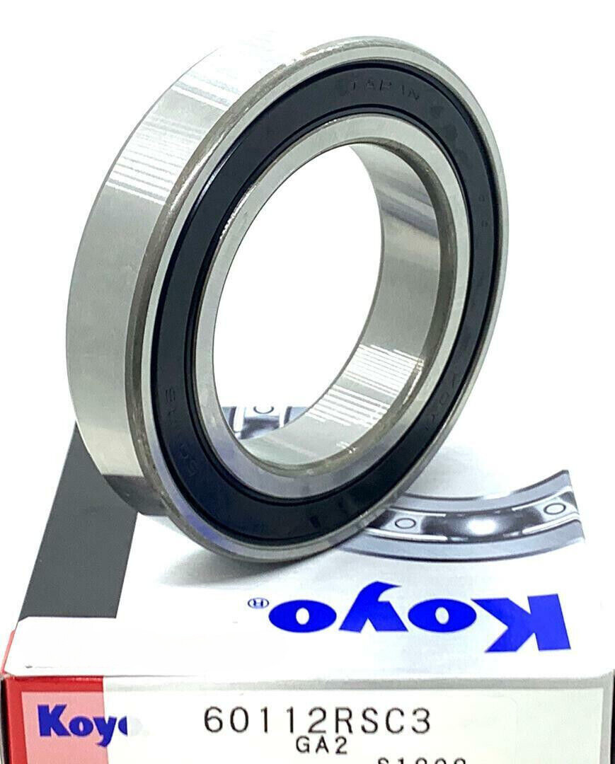 6011 2RS C3 Deep Groove Ball Bearings 55 x 90 x 18mm 6011RS KOYO