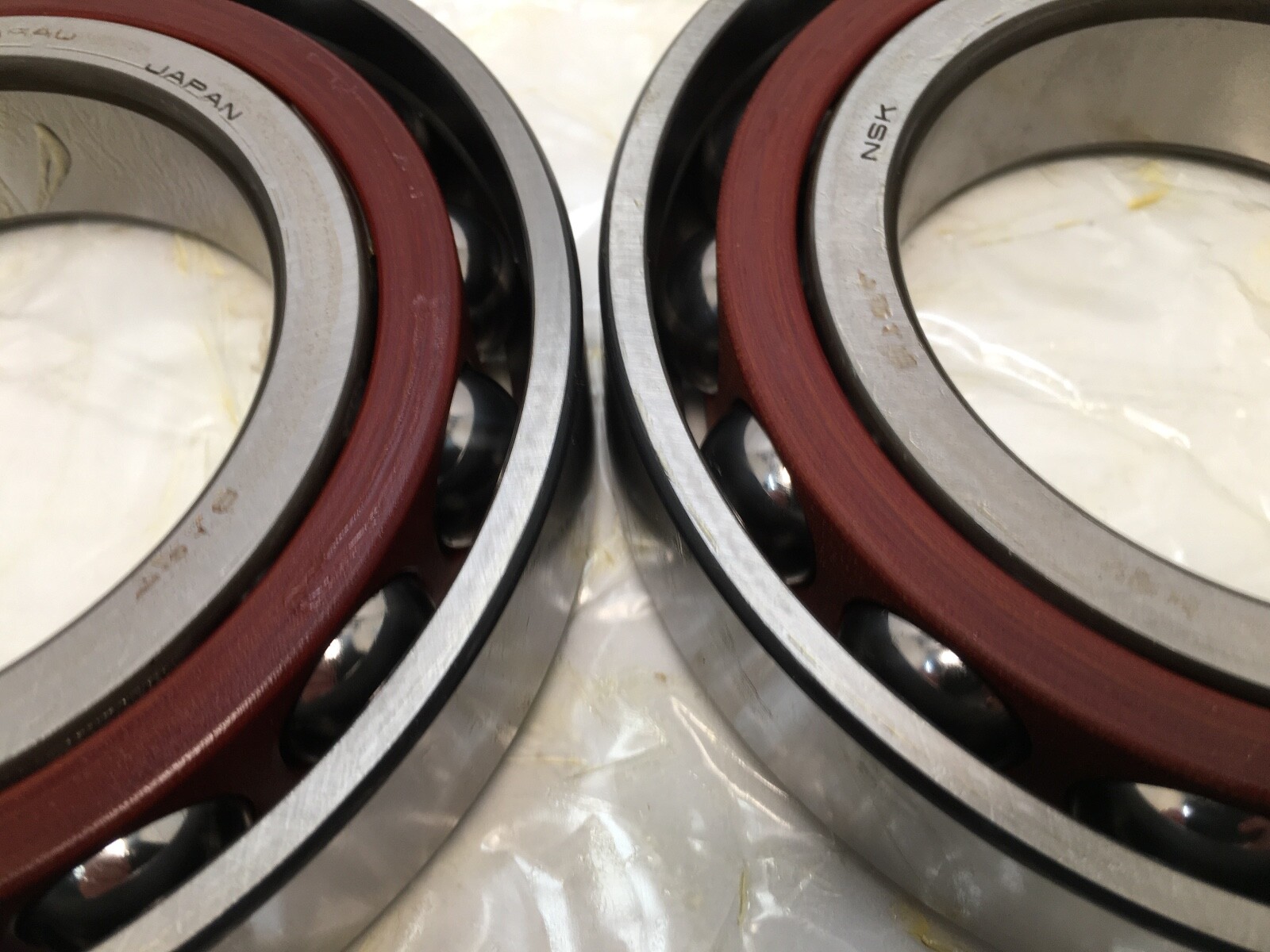 NSK 7218CTDBC7P5 Bearing 90x160x30 mm 7218-CT-DB-C7-P5 ABEC7 Japan 2 pcs