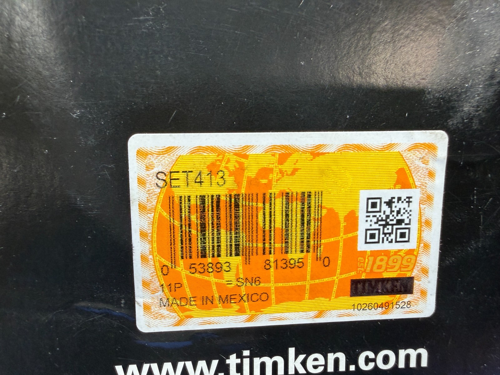 Timken SET413 Standard Heavy Duty Tapered Roller Wheel Bearing