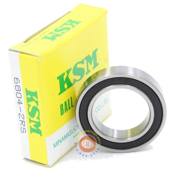 6804-2RS Sealed Ball Bearing 20x32x7 – KSM Japan