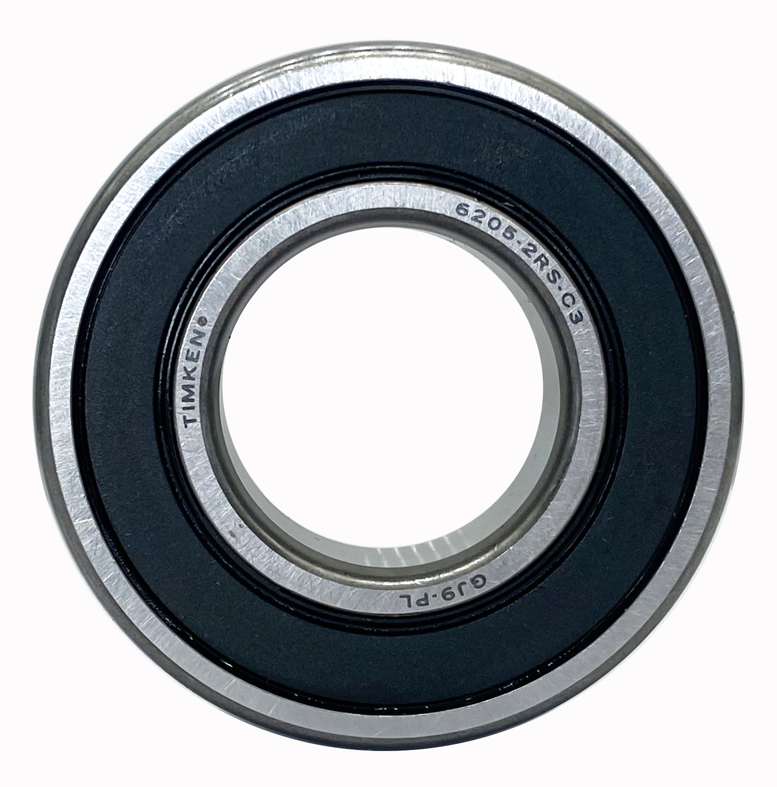 2 PACK 6205-2RS C3 TIMKEN 25X52X15MM Clearance Double Rubber Seal Bearing