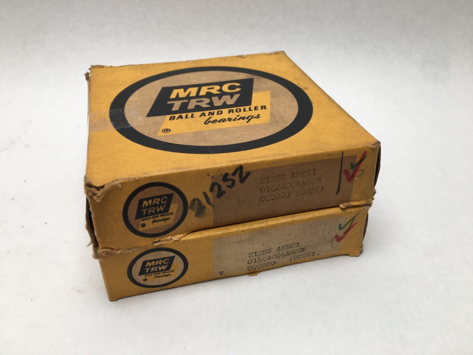 MRC 212SZ Bearing Rubber Seal 60x110x22 mm 212 SC 6212-RS-C3 6212RS USA 2 pcs