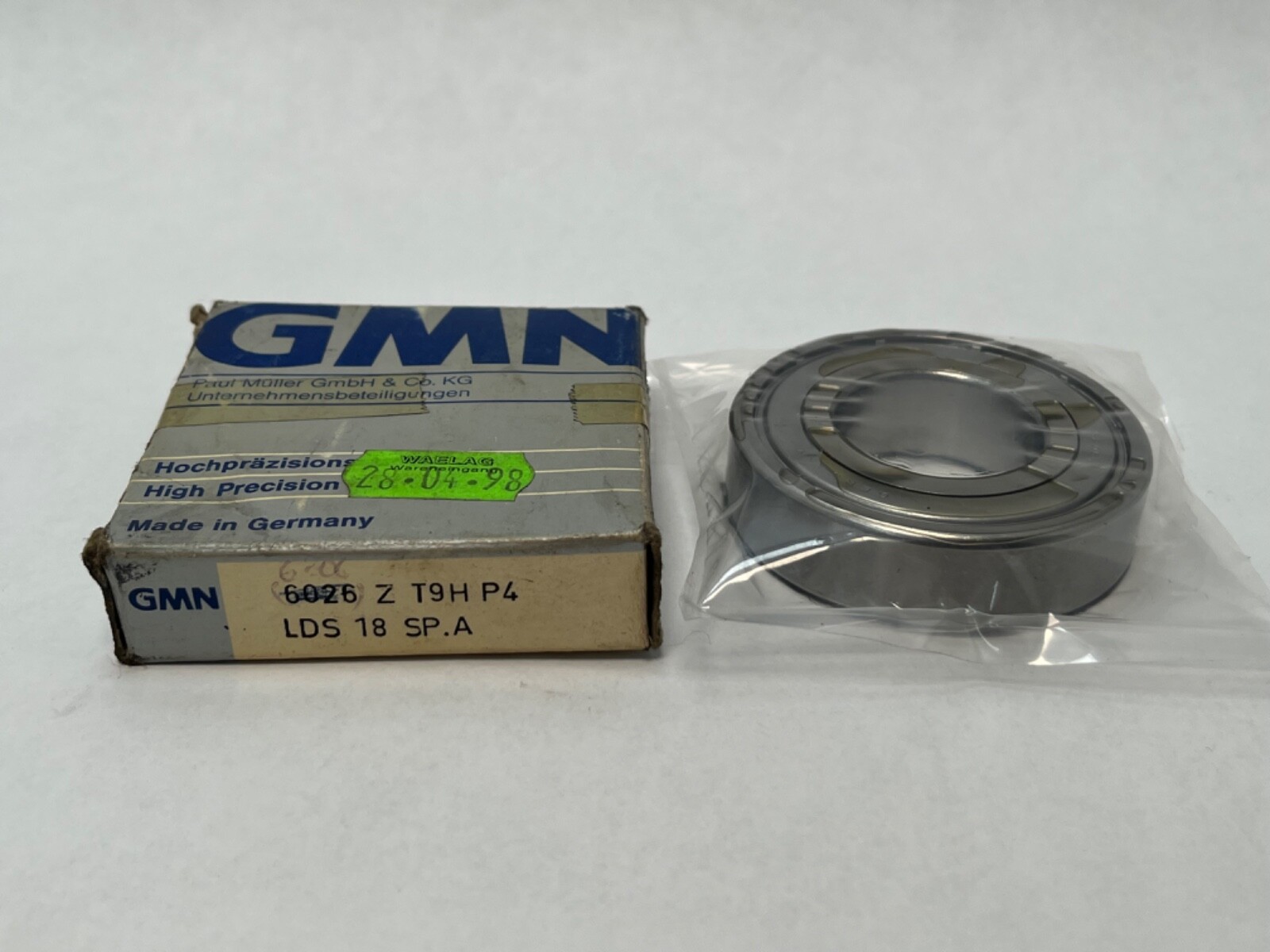 GMN 6206ZT9HP4 Bearing 30x62x16 mm MM206K 6206-Z-T9H-P4 Germany