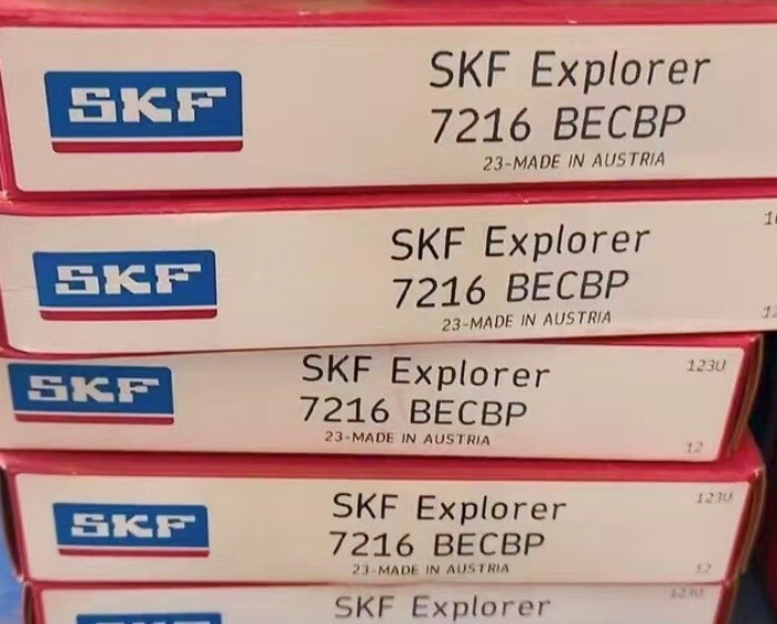 1PC SKF 7216 BECBP single row angular contact ball bearing