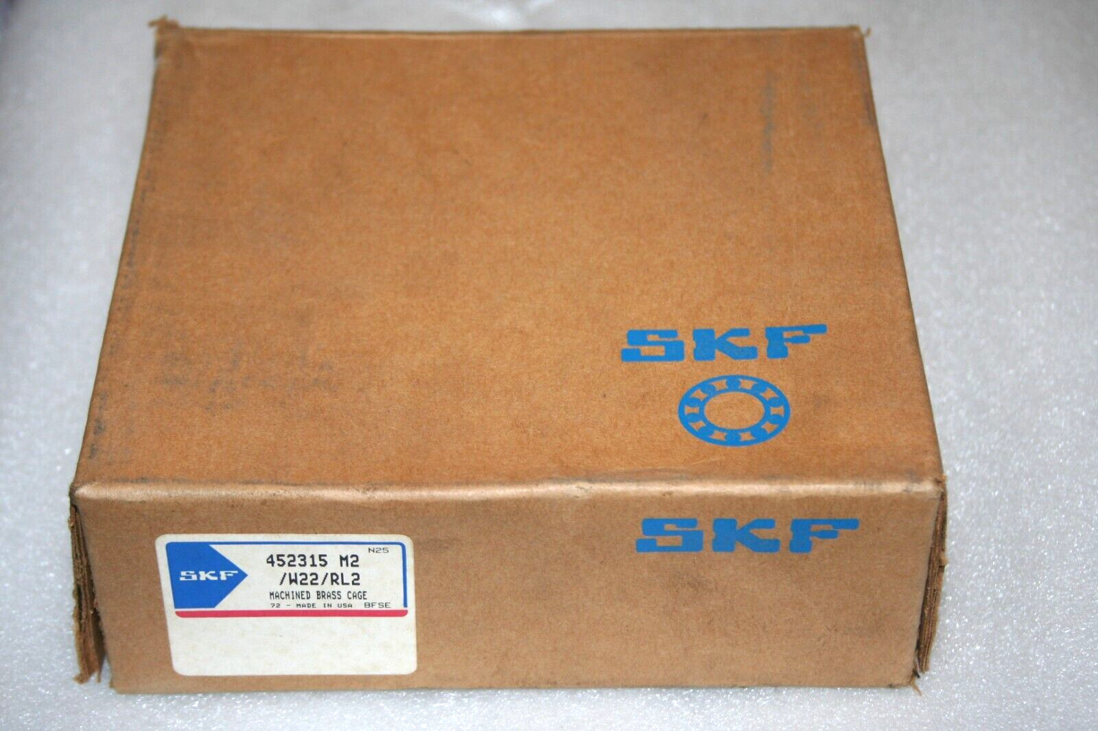 SKF 452315 M2/W22/RL2 Spherical Roller Bearing 22315 Brass Cage * NEW UNOPENED *