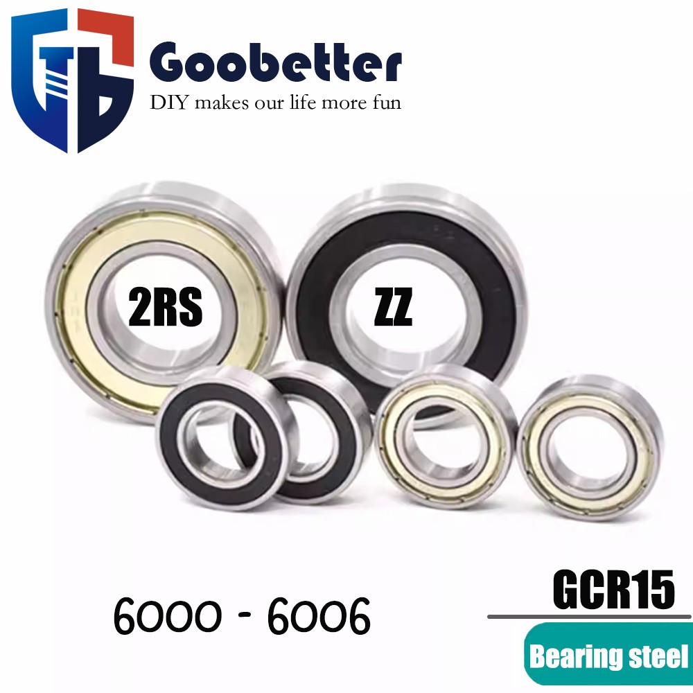 6000-6006 HCH BALL BEARING RUBBER OR METAL SEALS (2RS/2ZZ) SELECT YOUR SIZE