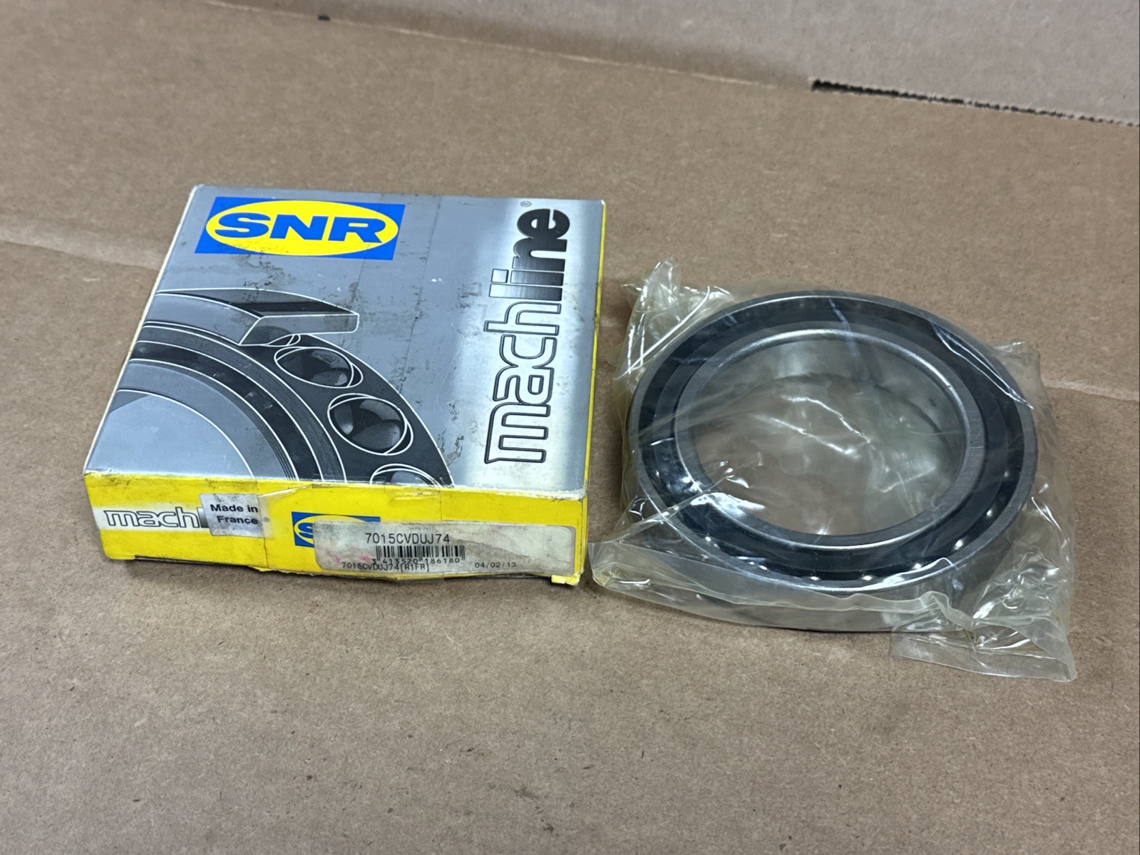 NEW SNR 7015CVDUJ74 Duplex Angular Contact Ball Bearing 75MMx115MMx40MM FASTSHIP