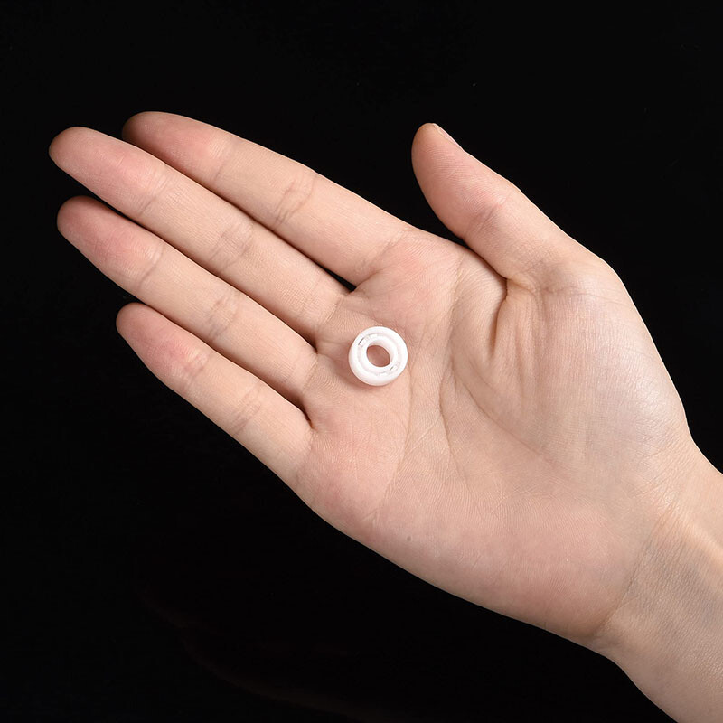 Miniature Zirconia Full Ceramic Bearing PTFE Retainer Insulate ZRO2 Non-Magnetic