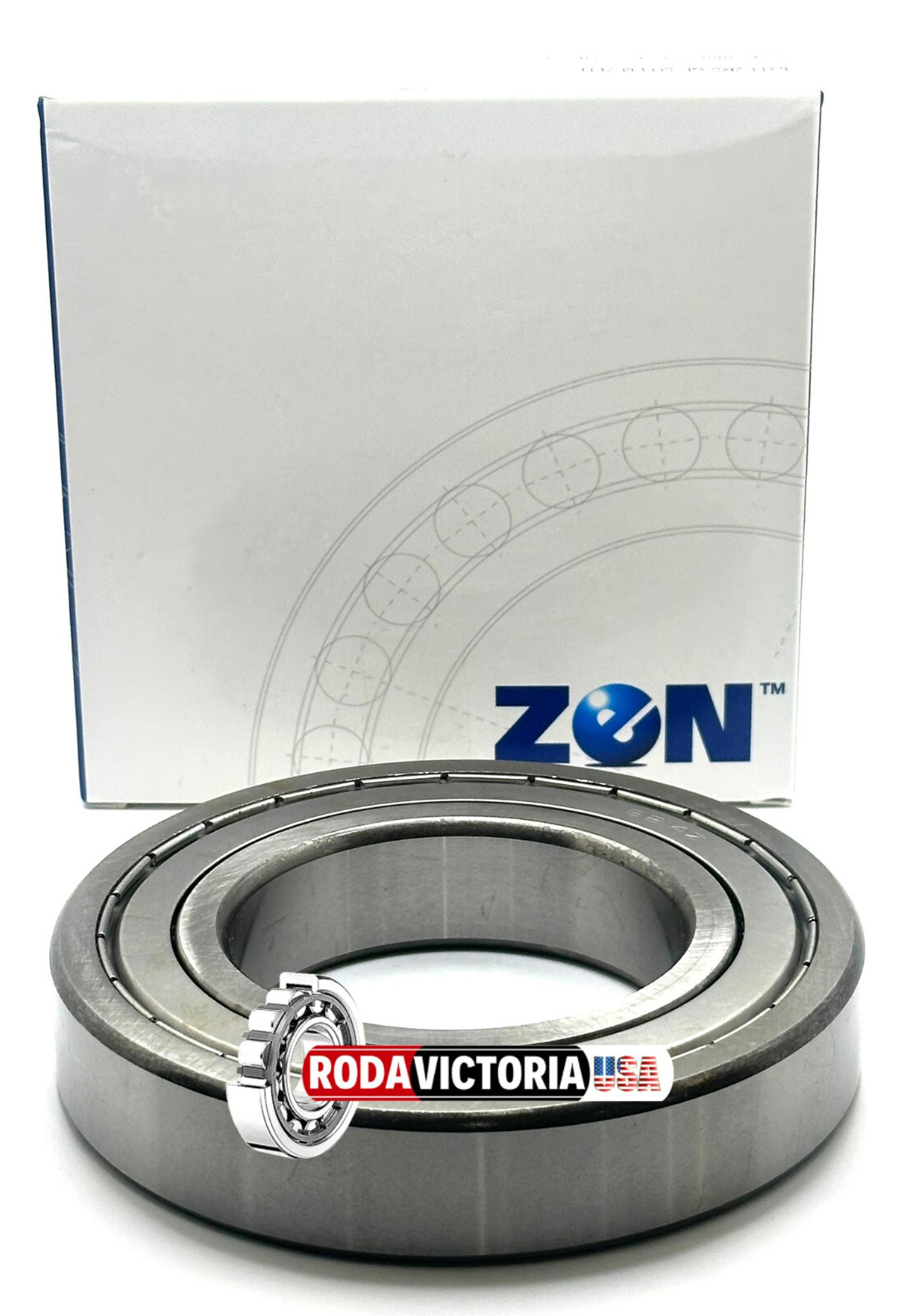 ZEN 6209 ZZ C3 DEEP GROOVE BALL BEARING , METAL SHIELDED 45x85x19mm