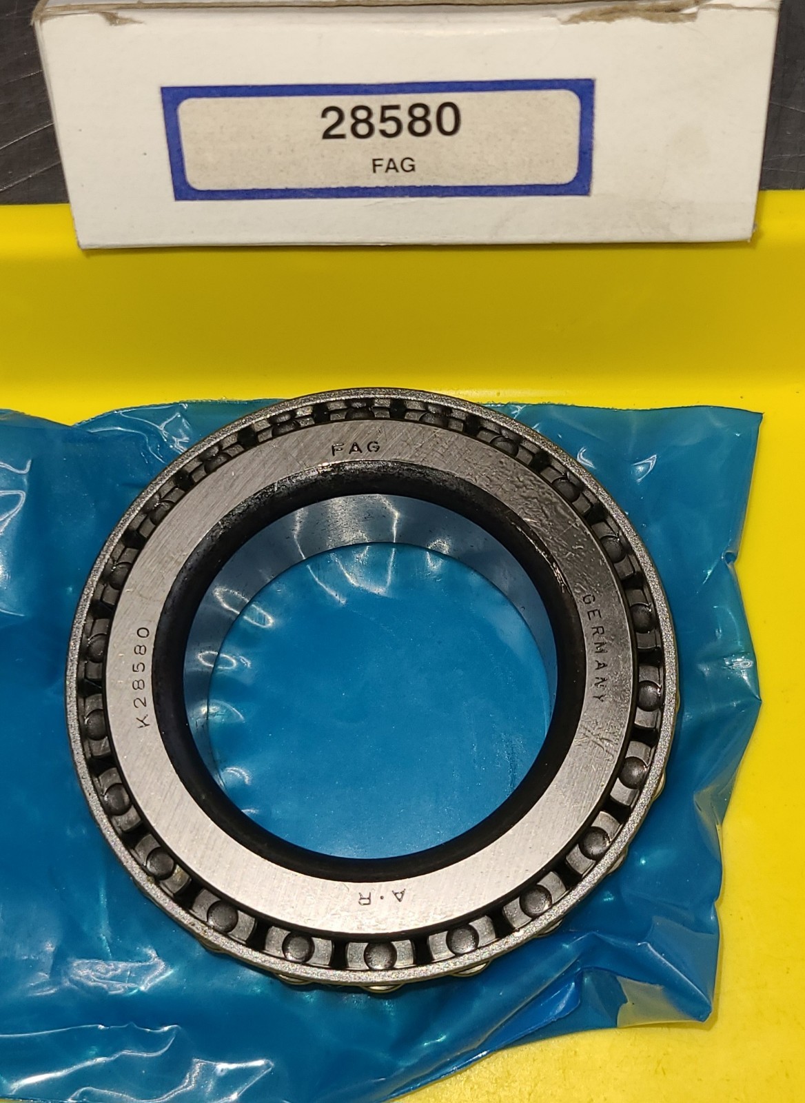FAG K28580 28580 Tapered Roller Bearing Cone, 2″ Bore, 1″ Width