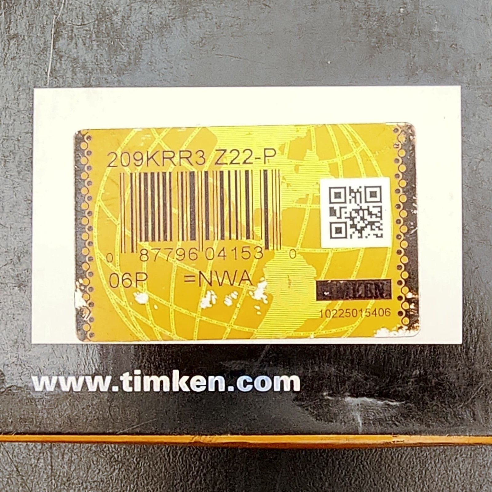 Timken Fafnir 209KRR3 Z22-P Ball Bearing NEW NWA UPC:8779604153 10225015406✓