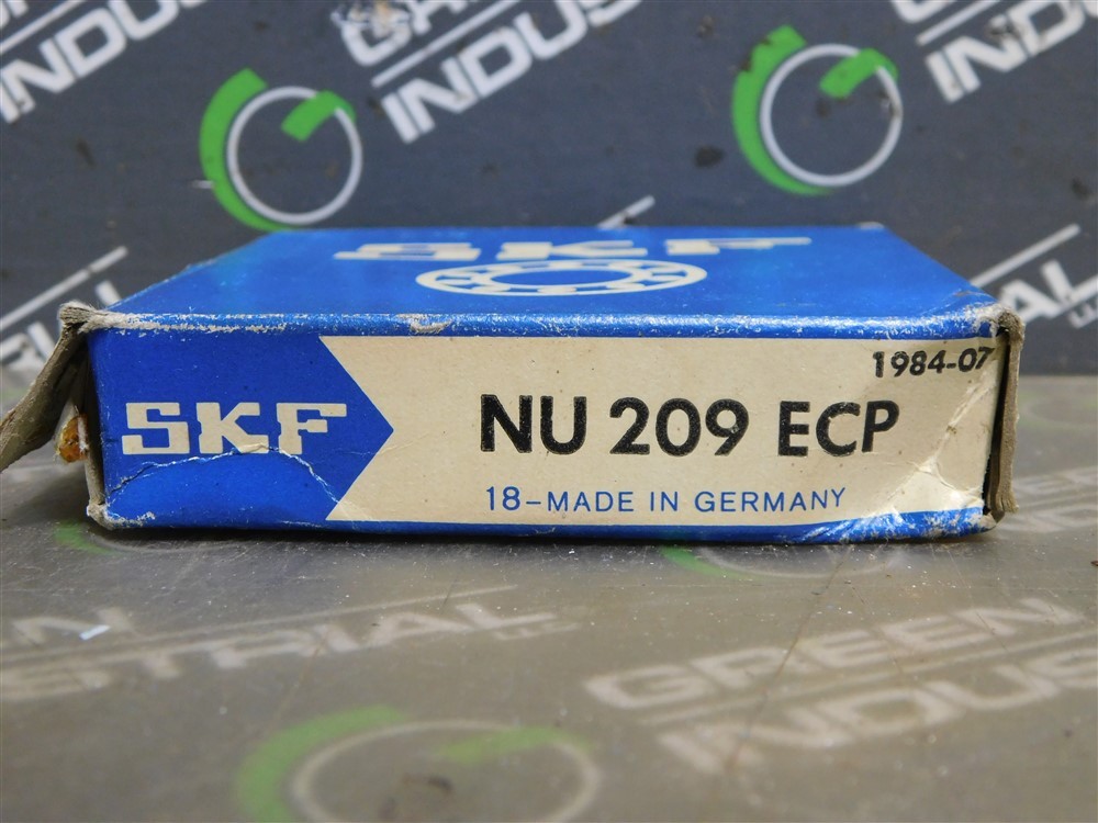NEW SKF NU 209 ECP Cylindrical Roller Bearing 45mm Bore 85mm OD 19mm W