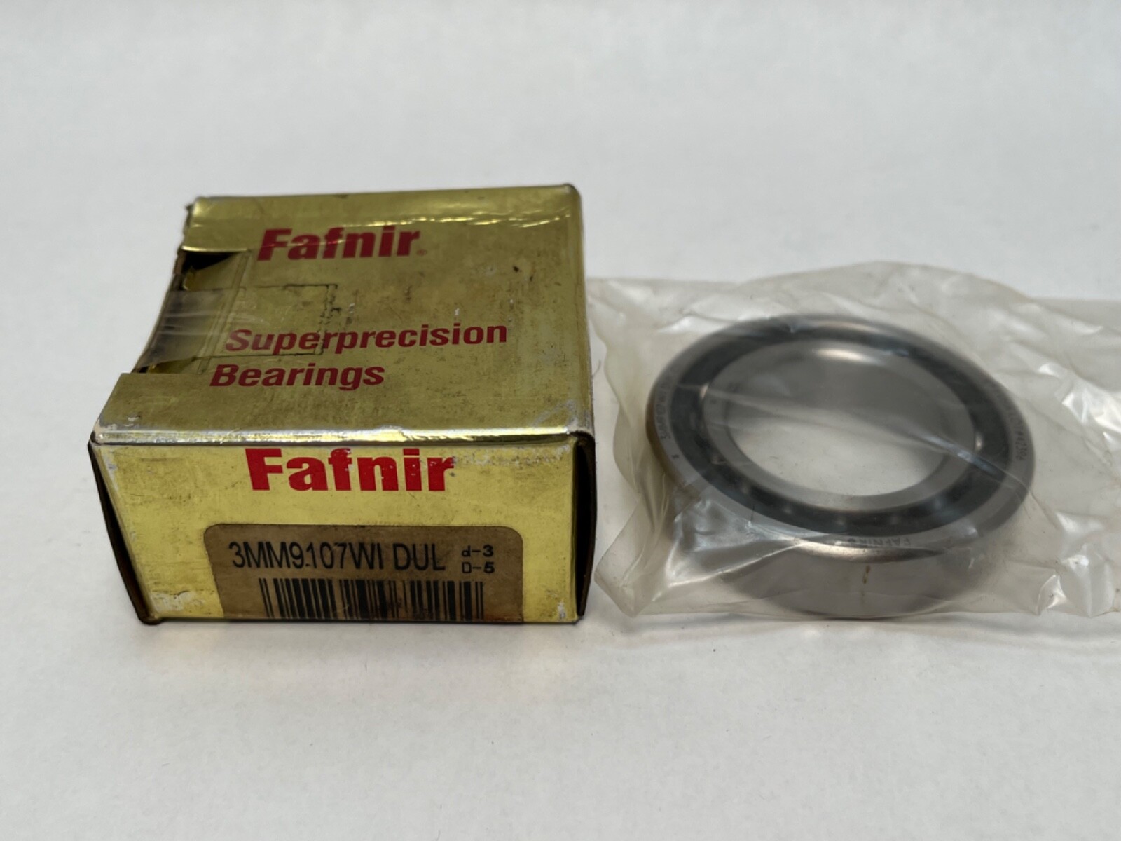 Fafnir 3MM9107WI-SUL Bearing 35x62x14 mm 7007A 7007E 3MM 9107 WI DUL USA
