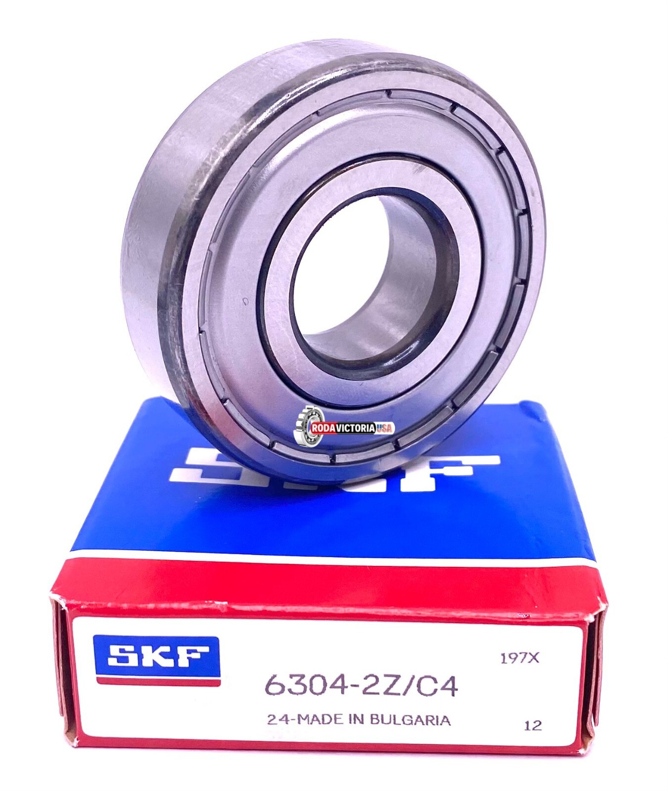SKF 6304 2Z C4 Deep Groove Ball Bearing, Metal Shielded ZZ 20x52x15 mm