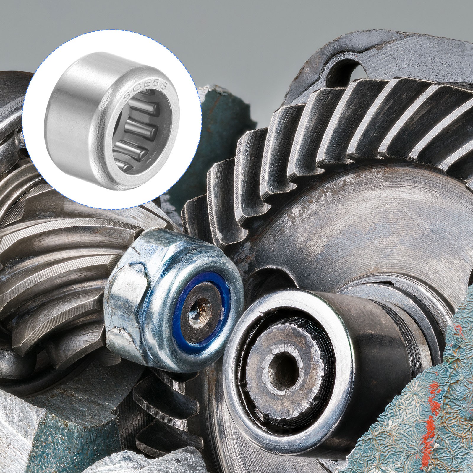 SCE55 Needle Roller Bearings 5/16″ x 1/2″ x 5/16″ 10 Packs
