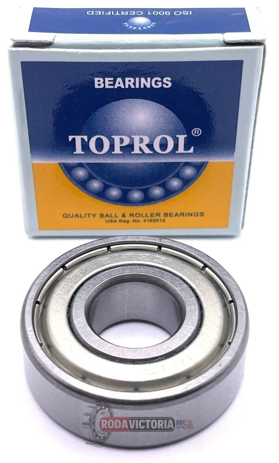 6201-8-ZZ Sealed Bearing 1/2″ Inch x 32mm x 10mm Ball Bearings 6201-1/2 465898