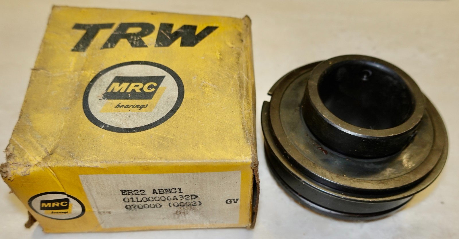 TRW/Marlin-Rockwell ER22 ABEC1 Bearing. NOS