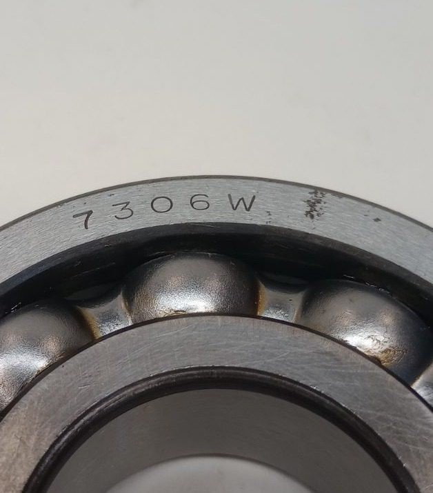 Fafnir 7306W Angular Contact Ball Bearing 30X72X19mm 7306-W