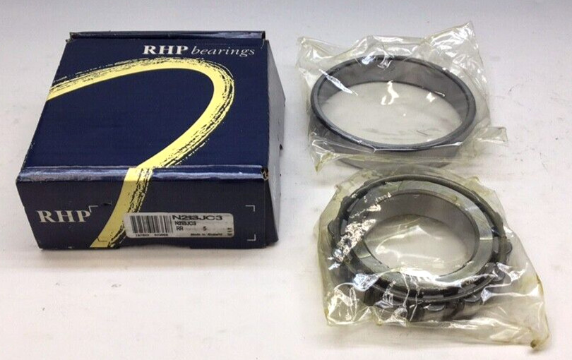 RHP N213JC3 Cylindrical Roller Bearing 65mm ID X 120mm OD X 23mm W N213C3